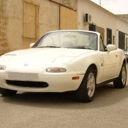 Mazda Mx5 blanco ingles 001