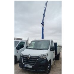 renault master 165 con pluma y caja contenedores (0)