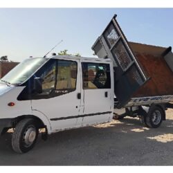 FORD TRANSIT DOBLE CABINA Y BASCULANTE (1)