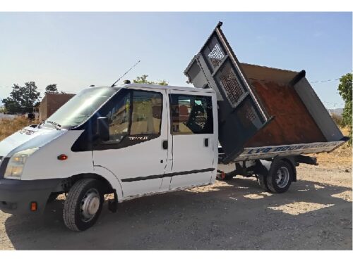 FORD TRANSIT DOBLE CABINA Y BASCULANTE (1) FORD TRANSIT DOBLE CABINA Y BASCULANTE (1)