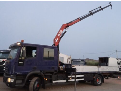 IVECO EUROCARGO 120E18 DOBLE CABINA CON PLUMA (1) IVECO EUROCARGO 120E18 DOBLE CABINA CON PLUMA (1)